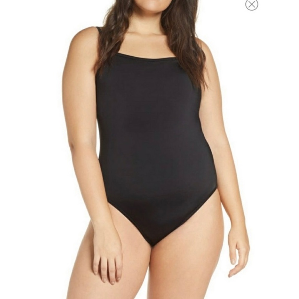 Madewell Second Wave Straight One Piece Swimsuit